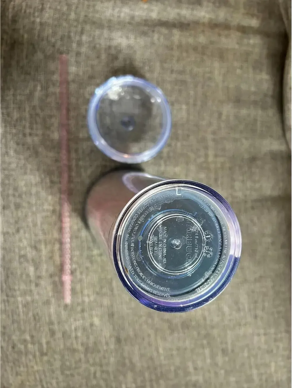 Starbucks Chromatic Iridescent Dome Tumbler Cold Cup 24oz Summer 2023